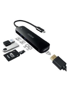 Nilox DOCK USB-C HDMI 2XUSB3.0 0 Mbit s 2