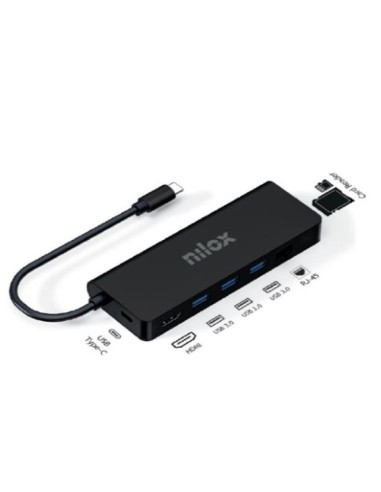 Nilox DOCK USB-C 8 IN 1 HDMI 4K 0 Mbit s