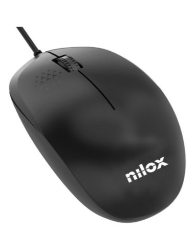 Nilox MOUSB1012 mouse Ufficio USB tipo A Ottico 1200 DPI