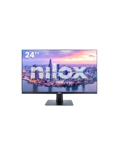 Nilox MONITOR 24" NXMM24FHD112 LED FULLHD IPS 100HZ HDMI DP SQUARE· Monitor PC 60,5 cm (23.8") 1920 x 1080 Pixel Nero