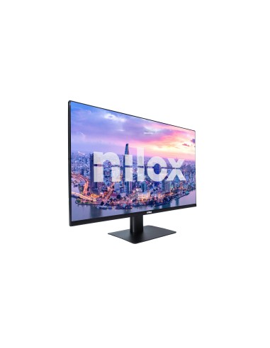 Nilox MONITOR 24" NXMM24FHD112 LED FULLHD IPS 100HZ HDMI DP SQUARE· Monitor PC 60,5 cm (23.8") 1920 x 1080 Pixel Nero
