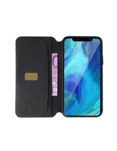 Celly PRESTIGE999BK custodia per cellulare 16,5 cm (6.5") Custodia a borsellino Nero