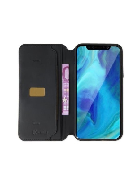 Celly PRESTIGE999BK custodia per cellulare 16,5 cm (6.5") Custodia a borsellino Nero