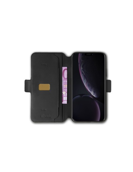 Celly PrestigeM custodia per cellulare 15,5 cm (6.1") Custodia a libro Nero