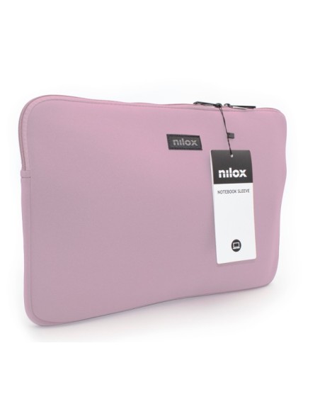 Nilox NXF1505 borsa per laptop 39,6 cm (15.6") Custodia a tasca Rosa