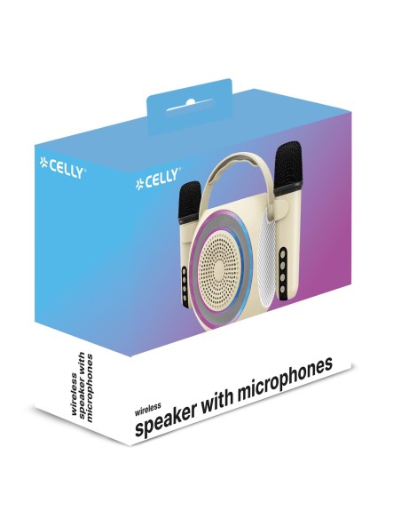Celly PARTYMIC2 Bianco 6 W