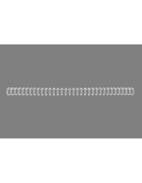 GBC Spirali metalliche WireBind bianche 8 mm (100)