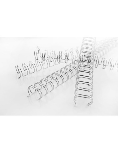 GBC Spirali metalliche WireBind argento 95 mm (100)