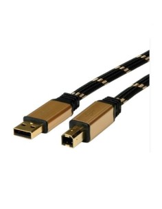 Nilox RO11.02.8805 cavo USB USB 2.0 4,5 m USB A USB B Nero