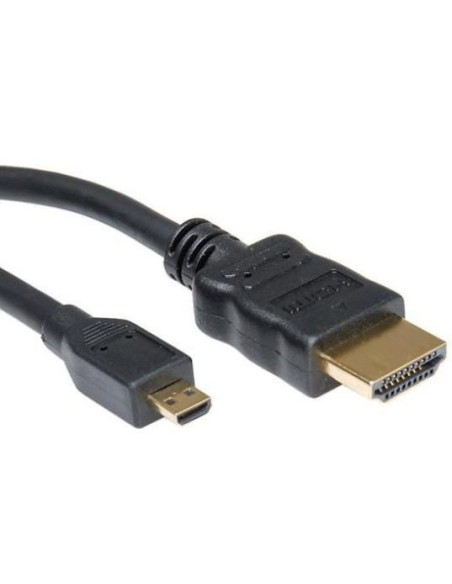 Nilox 2m HDMI cavo HDMI HDMI tipo A (Standard) HDMI tipo D (Micro) Nero