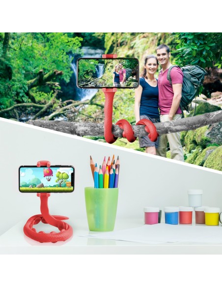Celly Snake bastone per selfie Universale Rosso