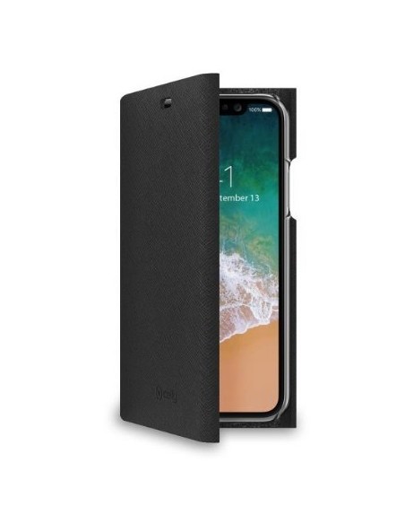 Celly SHELL900BK custodia per cellulare 14,7 cm (5.8") Nero
