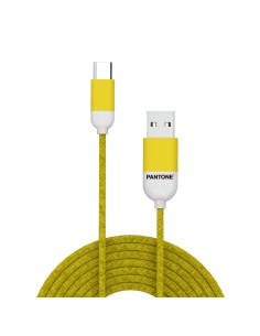 Celly PT-TC001-5Y cavo USB USB 2.0 1,5 m USB A USB C Giallo