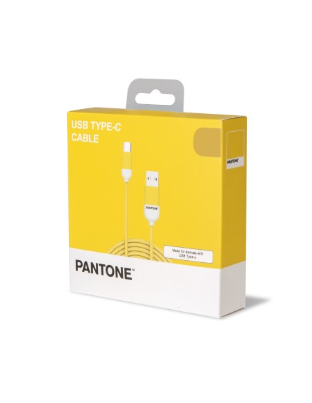 Celly PT-TC001-5Y cavo USB USB 2.0 1,5 m USB A USB C Giallo
