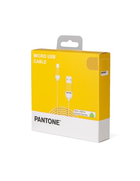 Celly PT-MC001-5Y cavo USB USB 2.0 1,5 m Micro-USB A USB A Giallo