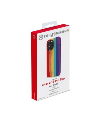 Celly RAINBOW iPhone 13 Pro Max custodia per cellulare 17 cm (6.7") Cover Multicolore