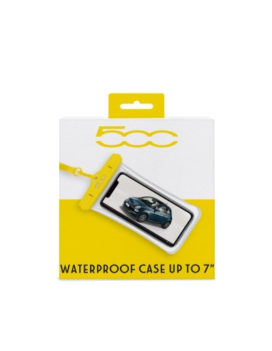 Celly SPROOFBAG500YL astuccio impermeabile Trasparente, Giallo