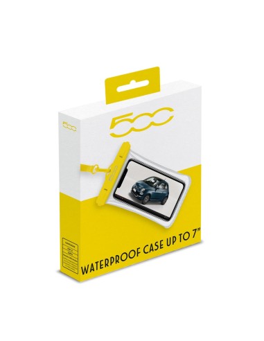 Celly SPROOFBAG500YL astuccio impermeabile Trasparente, Giallo
