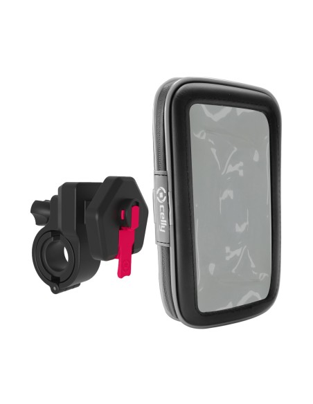 Celly SNAPFLEX Supporto attivo Telefono cellulare smartphone Nero
