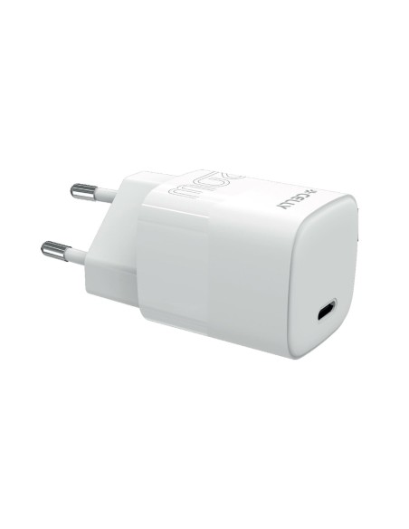 Celly TC1USBC20WEVOWH Caricabatterie per dispositivi mobili Smartphone Bianco AC Ricarica rapida Interno
