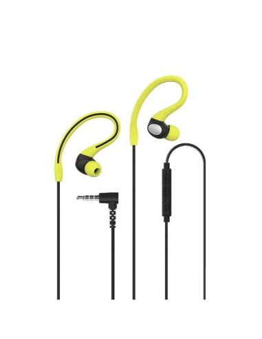 Celly UP700 Active Auricolare Cablato In-ear Musica e Chiamate Verde