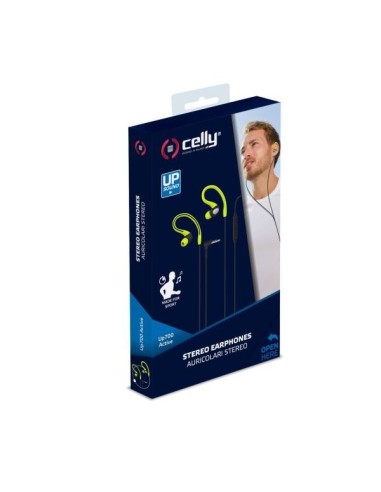 Celly UP700 Active Auricolare Cablato In-ear Musica e Chiamate Verde