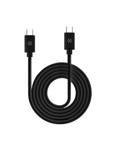 Celly USBCUSBCPD3MBK cavo USB 3 m USB C Nero 2