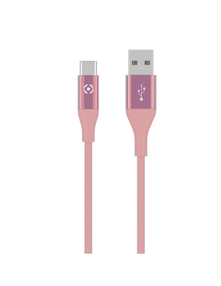 Celly USBTYPECCOL3MPK cavo USB 3 m USB A USB C Rosa