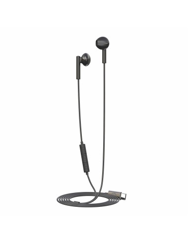 Celly UP1100TYPEC Cuffie Cablato In-ear Musica e Chiamate USB tipo-C Nero
