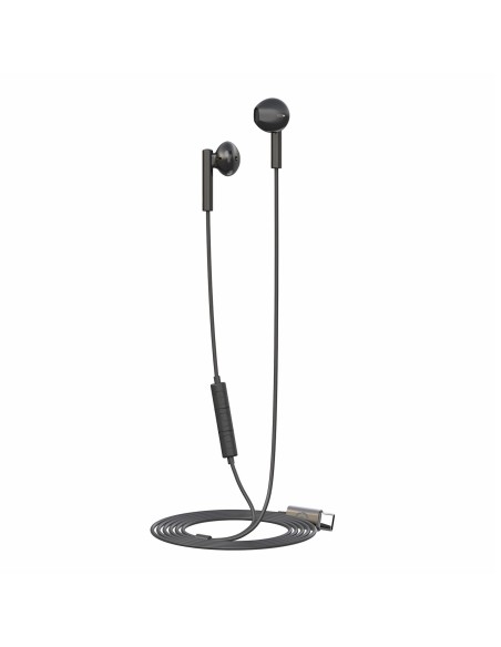Celly UP1100TYPEC Cuffie Cablato In-ear Musica e Chiamate USB tipo-C Nero