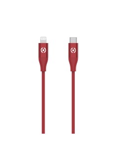 Celly USBCLIGHTCOLRD cavo Lightning 1,5 m Rosso