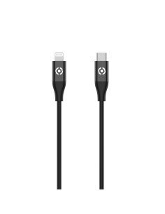 Celly USBCLIGHTCOLBK cavo Lightning 1,5 m Nero