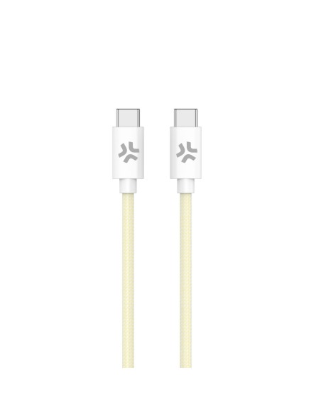 Celly USBCUSBCCOTTYL cavo USB 1,5 m USB C Bianco, Giallo