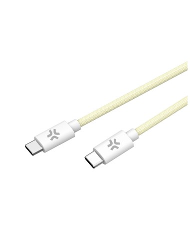 Celly USBCUSBCCOTTYL cavo USB 1,5 m USB C Bianco, Giallo