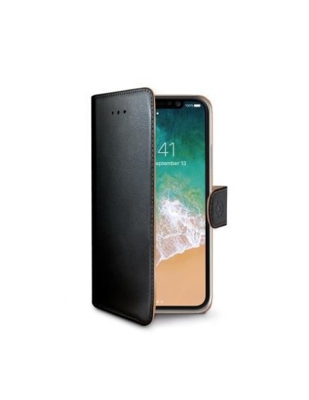 Celly WALLY900 custodia per cellulare Custodia a libro Nero