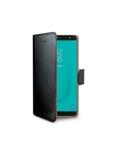 Celly WALLY758 custodia per cellulare 14,2 cm (5.6") Custodia a borsellino Nero
