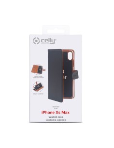 Celly WALLY999 custodia per cellulare 16,5 cm (6.5") Custodia a borsellino Nero