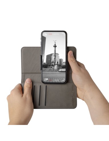 Celly Wally One XL custodia per cellulare 12,7 cm (5") Custodia flip a libro Blu