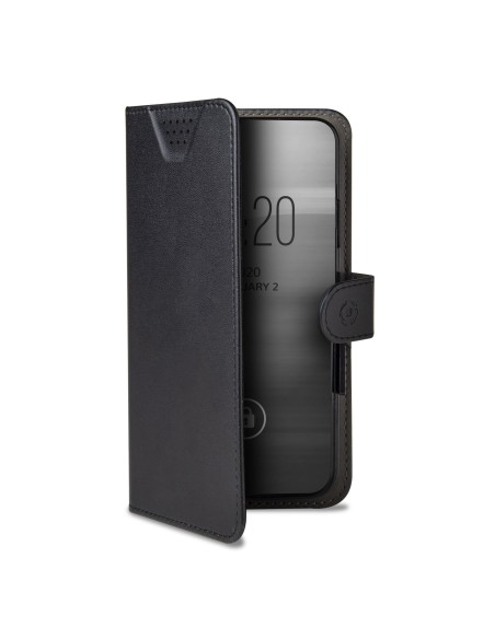 Celly Wally One XXXL custodia per cellulare 15,2 cm (6") Custodia flip a libro Nero