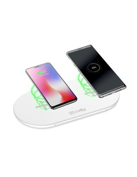 Celly WL2FASTPADWH Caricabatterie per dispositivi mobili Smartphone Bianco AC Interno