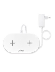 Celly WL2FASTPADWH Caricabatterie per dispositivi mobili Smartphone Bianco AC Interno 2