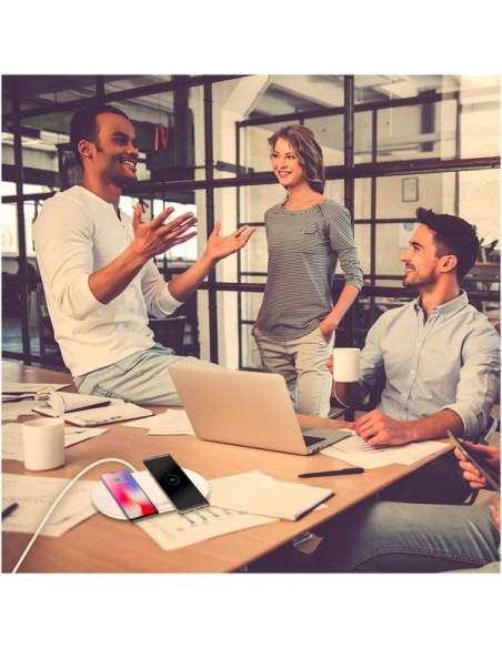 Celly WL2FASTPADWH Caricabatterie per dispositivi mobili Smartphone Bianco AC Interno