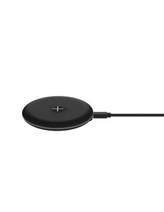 Celly WLFASTFEELBK Caricabatterie per dispositivi mobili Smartphone Nero USB Carica wireless Ricarica rapida Interno