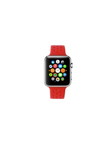 Celly WATCHBANDRD accessorio indossabile intelligente Band Rosso Silicone