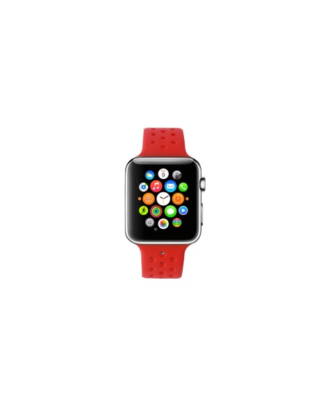 Celly WATCHBANDRD accessorio indossabile intelligente Band Rosso Silicone