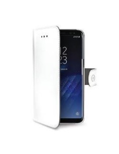 Celly Wally custodia per cellulare 14,7 cm (5.8") Custodia a libro Bianco