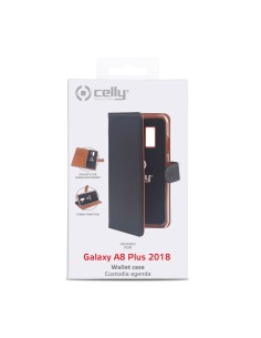 Celly Wally custodia per cellulare 15,2 cm (6") Custodia a libro Nero