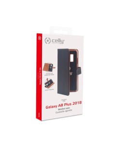 Celly Wally custodia per cellulare 15,2 cm (6") Custodia a libro Nero 2
