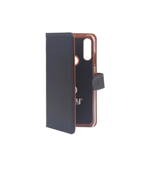 Celly Wally custodia per cellulare 16 cm (6.3") Custodia a borsellino Nero