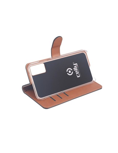 Celly Wally custodia per cellulare 16,3 cm (6.4") Custodia a borsellino Nero